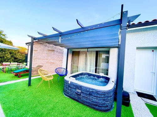 L'Anatolé - Maison neuve- SPA-CLIM - Vue campagne - 6 personnes