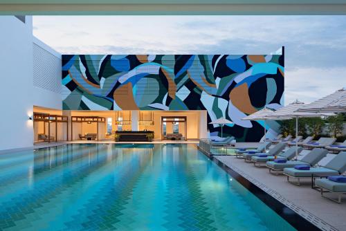 Swimming pool, Pullman Kuching Hotel near Damai Central