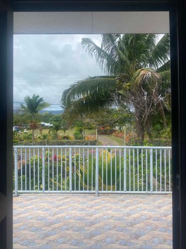 Balcony/terrace, Home in Siusega - Vonnys Garden House in Vaitele