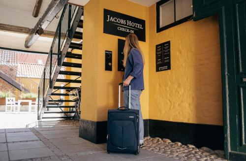 Entrada, Jacobs Hotel in Ringkobing