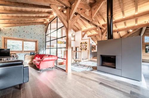 Morzine Centan chalet ski garden