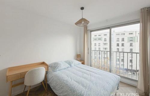 chambre moderne dans spacieux T7 - Hôtel - Paris