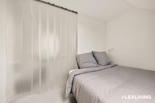 Bright studio with a view over the rooftops of Paris 9th