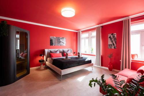 Milano Red Residenz - Sauna, Nespresso, Netflix & Chill, Messe