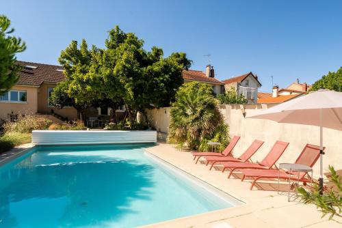La Villa Benedictins - Piscine & Grand Jardin