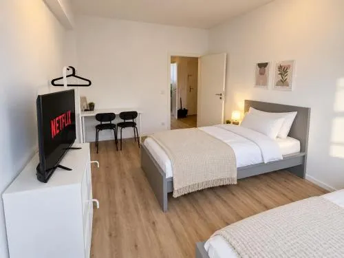 Workerslodge - nähe DUS - Messe Wohnung für 6 Personen in Ratingen in Ratingen, Deutschland