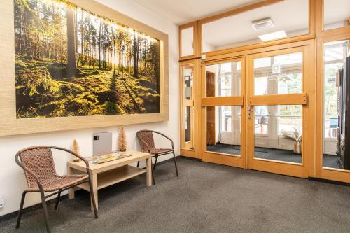 Sissepääs, Hotel Garni Orlova in Orlova
