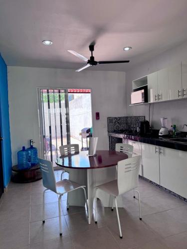 Kitchen, Casa Morena, entire home in Merida in Kanasin