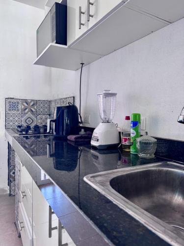 Kitchen, Casa Morena, entire home in Merida in Kanasin