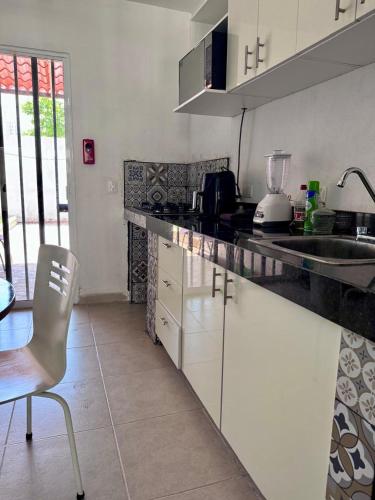 Kitchen, Casa Morena, entire home in Merida in Kanasin
