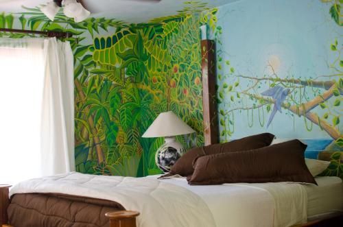 1 double bed