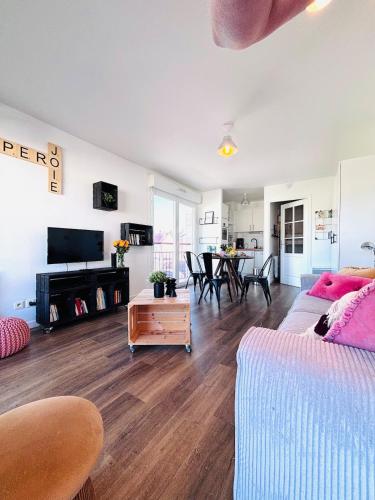 32 m2 appartement idéal famille avec parking privé