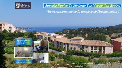 Appartements Modernes Vue Mer à Cap Estérel