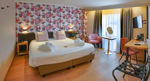 1 double bed