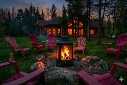 Spa & sauna privés, Chalet cosy en pleine nature