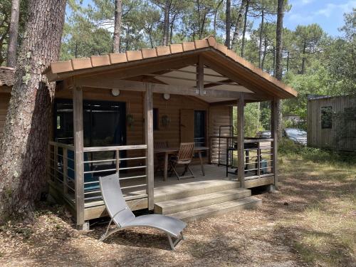 Chalet Ecolodge 6 Pers - Plage & Forêt à Ondres - Location, gîte - Ondres