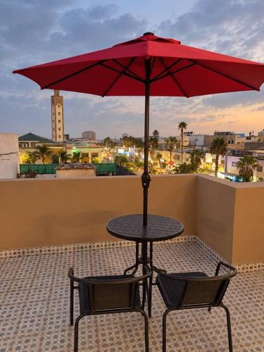 Studio chic & confortable au centre d’Agadir in 탈보르트