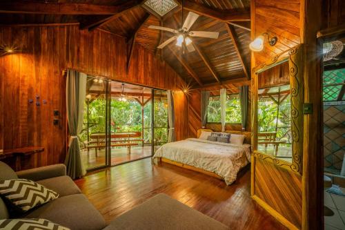 Cama, Hotel La Costa de Papito in Puerto Viejo de Talamanca