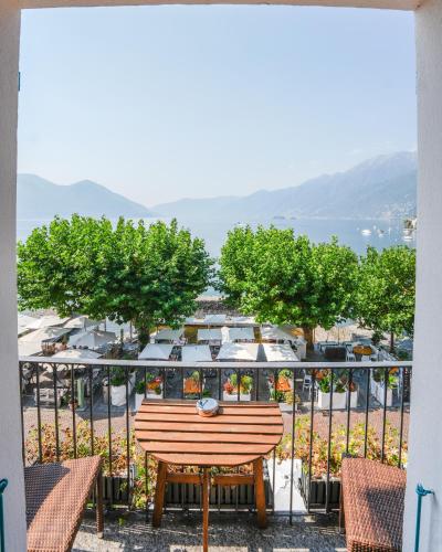 Terraza/balcón, Albergo Carcani by Ketty & Tommy in Ascona
