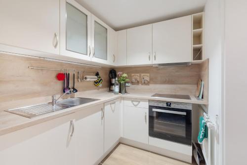 Kitchen, Ferienwohnung "Auszeit" in Bad Liebenwerda