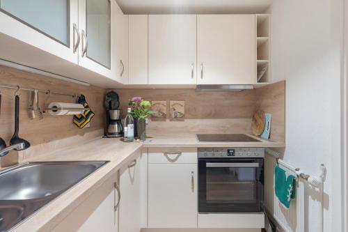 Kitchen, Ferienwohnung "Auszeit" in Bad Liebenwerda