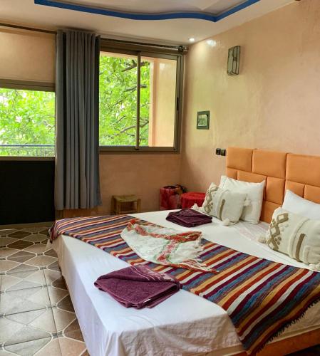 Chambre avec 2 lits, balcon