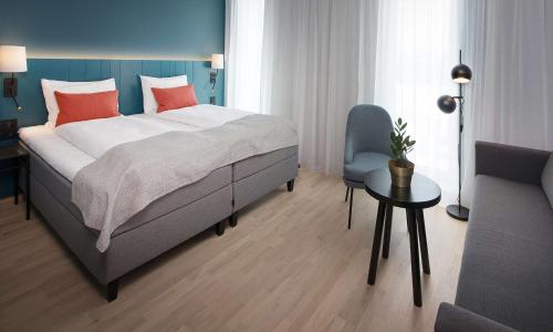 1 double bed