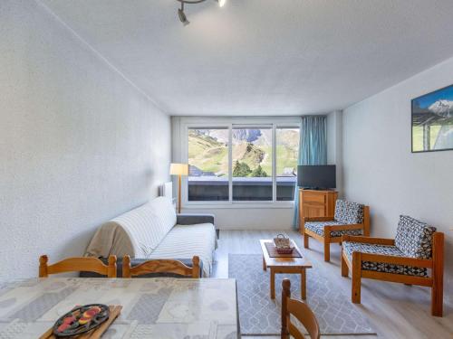 Studio cabine pour 5 personnes avec balcon à La Mongie - Animaux admis