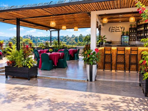 Restaurant, La Planete Hotel  in Gisenyi