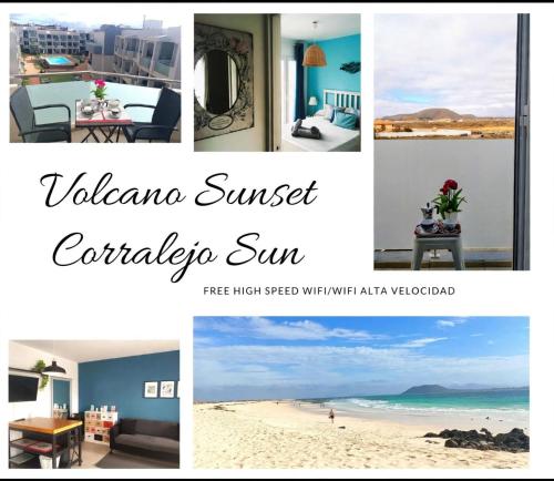 Corralejo Sun - Volcano sunset