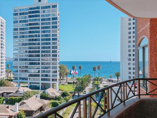 Viña del Mar! 2 habitaciones, 5 personas, Vista al Mar