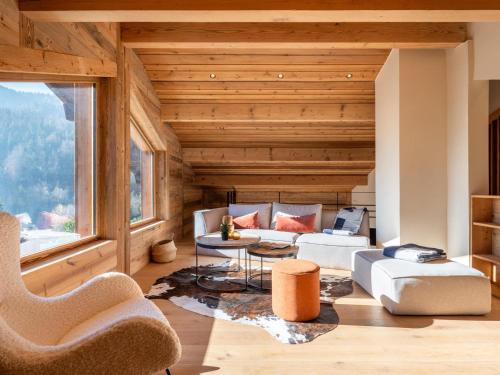 Duplex 4★ à La Clusaz, 9 pers, spa privé, à 210 m des pistes, 4 chambres - FR-1-304-285