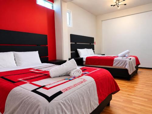 Hotel Boutique Otomi cerca de Tolantongo Room Type - Twin Room with Private Bathroom