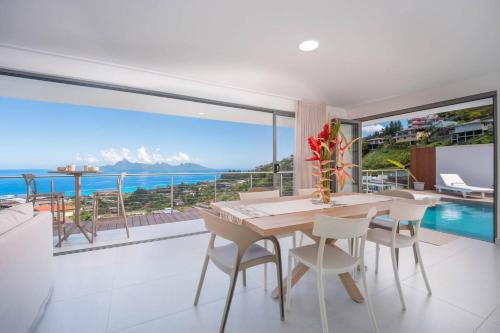 Villa 3 Beds, Pool & 180° Panoramic Moorea View - photo 3 - Tahiti, Polynésie