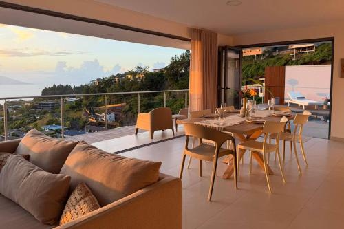 Villa 3 Beds, Pool & 180° Panoramic Moorea View - photo 7 - Tahiti, Polynésie
