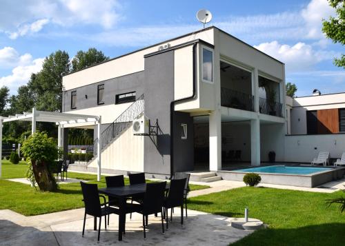 Under the bridge house