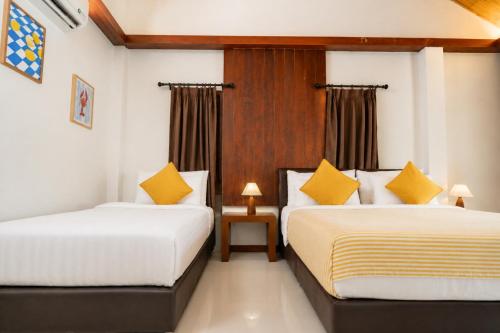 Chunut House Resort Room Type - Triple Bamboo Pool View