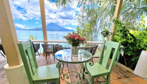 Restoran, GuateMia Beach SPA Resort Soulfood & Bar in Santa Cruz la Laguna