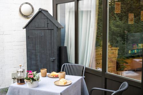 Balcony/terrace, SOLEA Stilvoll, ruhig und hundefreundlich in Fassberg