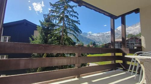 stunning glacier and mountain view