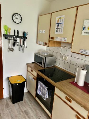 Deine Pension, Double Room P1, 1-2 beds, 10qm, Check-in 4PM - 5AM in Creglingen