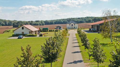 Viesnīcas āriene, Ferienwohnung Hof Maiweg in Groß Gievitz