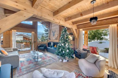 Charming chalet ski family winter