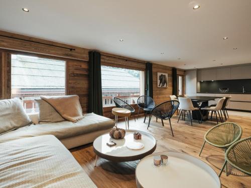 Appart 4★, 7 pers, La Clusaz centre, 3 ch, proche pistes - FR-1-304-206