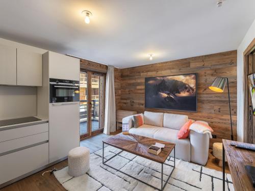 Coquet Appartement à Megève - 3 Pers, Proche Télécabine avec Espace Bien-Être