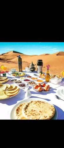 White desert camp in Farafra