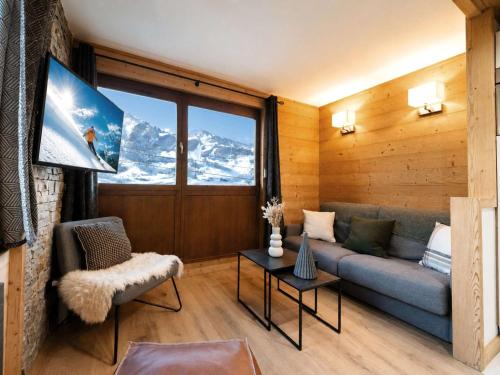 Appartement rénové 34m², 4 pers, 2 ch, au cœur de Val Thorens avec accès pistes et WIFI - FR-1-545-29