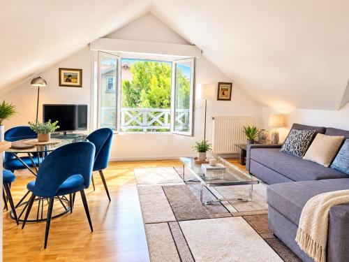 Grand loft 2 pièces calme vue sur les toits - Location saisonnière - Rueil-Malmaison