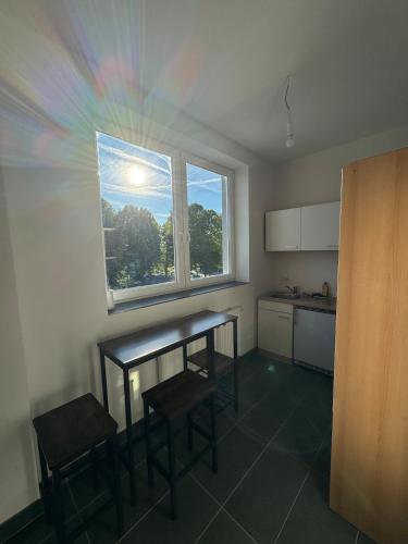 Konyha, StayInn Suites Central & Panorama View Apartment in Simbach am Inn