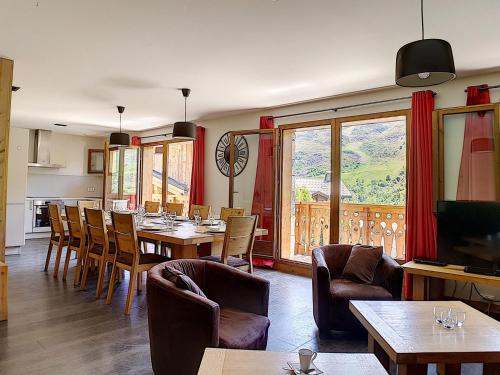 Appartement spacieux 7 pièces près des pistes avec sauna, hammam et wifi - FR-1-344-774